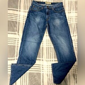 WRANGLER Men’s Relaxed Straight Jeans (Size - 32x32)